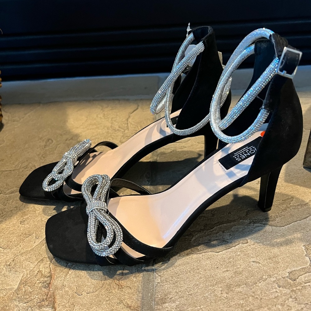 Jones New York Black Evening Heels